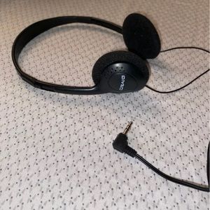 ✅ CRAIG Electronics DJ Stereo Logo Headphones Earphone Headset Phones Bass Black